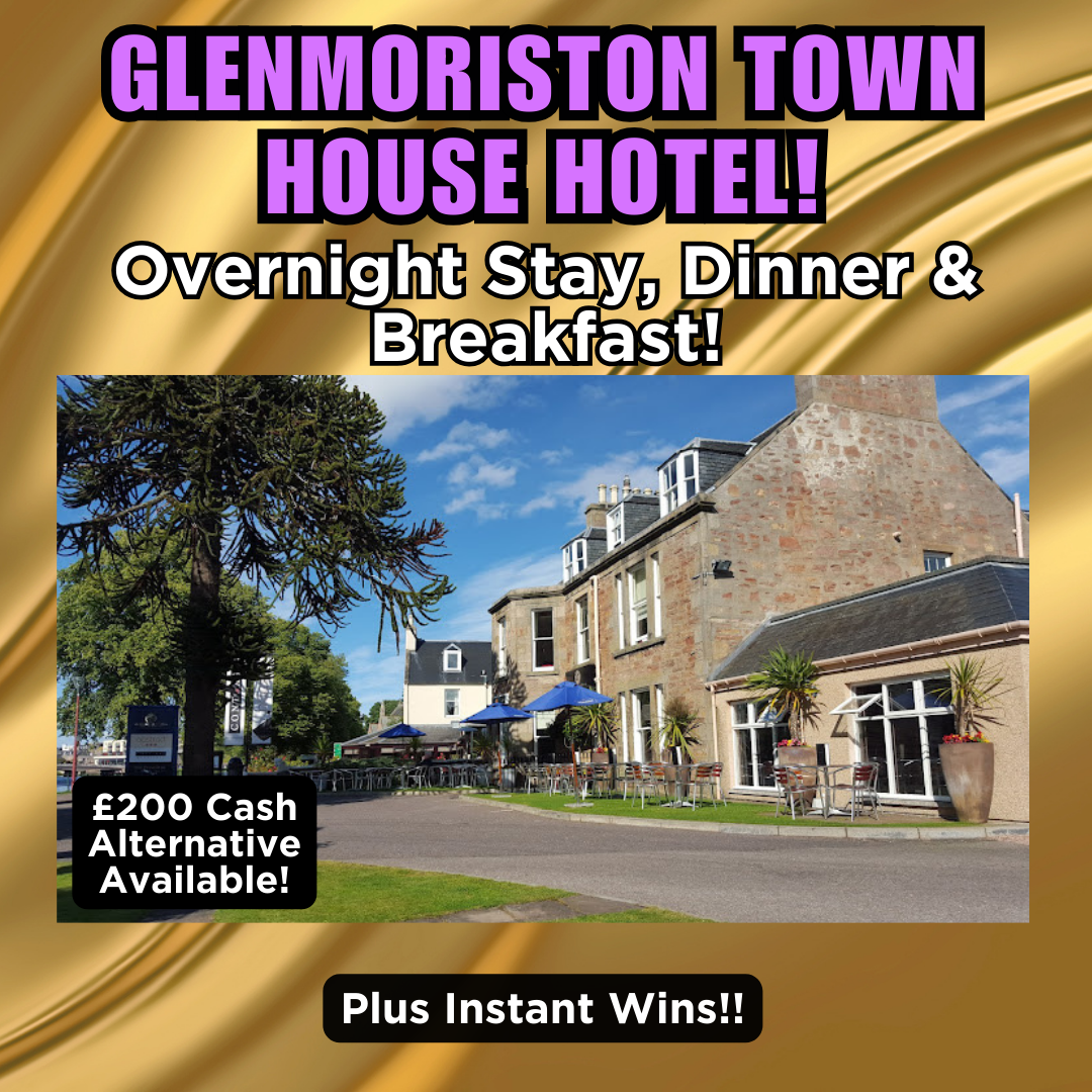 Glenmoriston Town House Hotel Stay or £200 Cash #4! - Monster Giveaways
