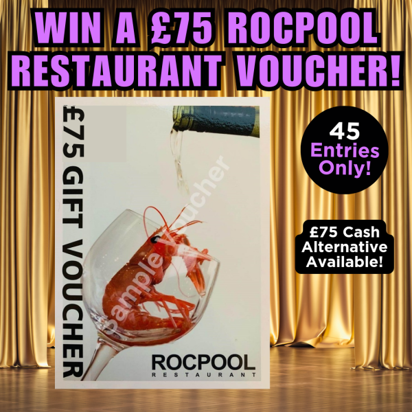 £75 Rocpool Restaurant Gift Voucher or £75 Cash #5!
