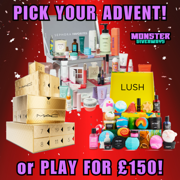 Pick Your Advent or £150 Cash!